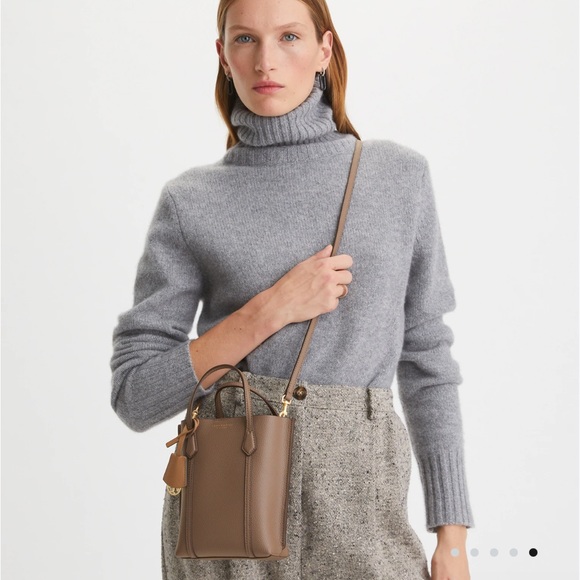 NEW Tory Burch Mini Perry Tote - Picture 5 of 10